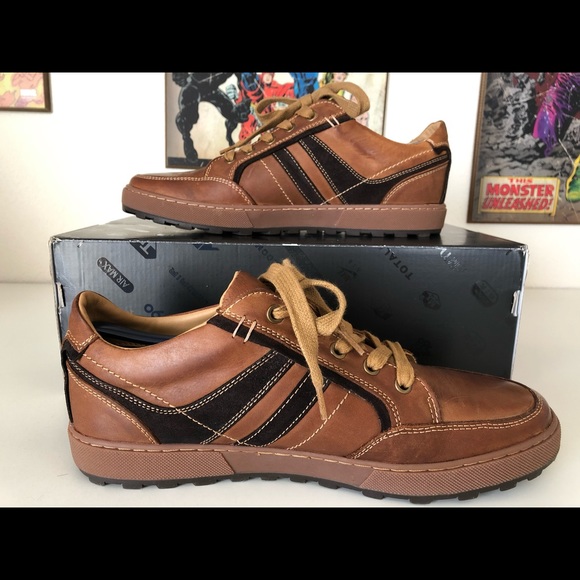 Steve Madden Hansom Tan Leather Lace Up Size 9 - Picture 3 of 8